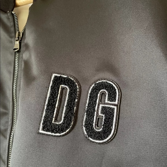 DOLCE & GABBANA Bomber Jacket Size 42 / 14 BNWT RRP $1,500 Tiger Black Lined - Picture 3 of 12